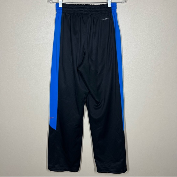 Nike Therma Fit Elite Black and Blue Track Pants Mens Size Small Sports Active - Picture 4 of 11